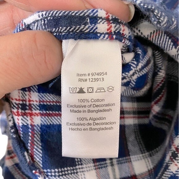 Jachs Men’s Heavyweight Brawny Plaid Shirt - Picture 8 of 8